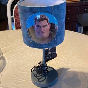 NWT Kids Blue Lamp buzz light year